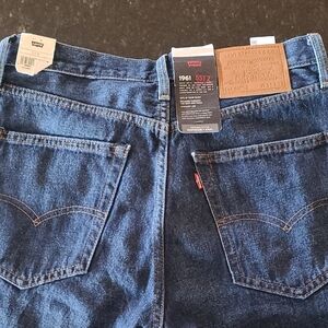 Levi's Men's Deep Blue Straight Jeans